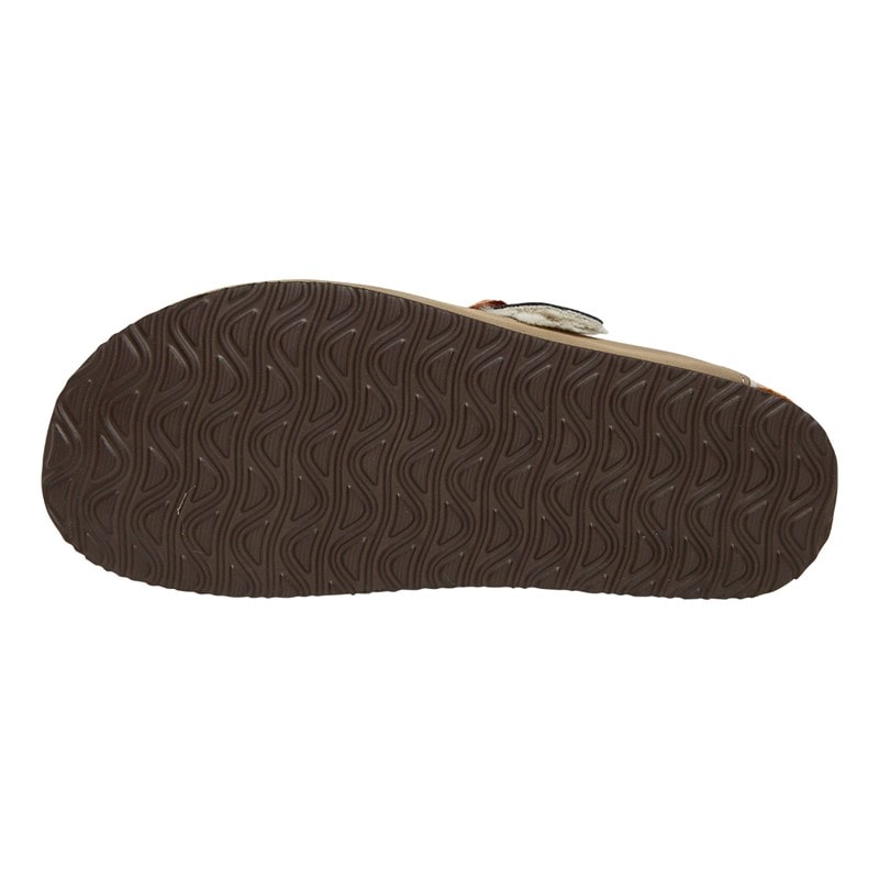 Original Penguin Womens Poppy Fur Mule Slippers Sand - Image 3
