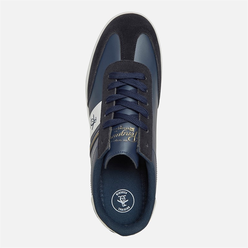 Original Penguin Mens Gaz Trainers Navy - Image 4
