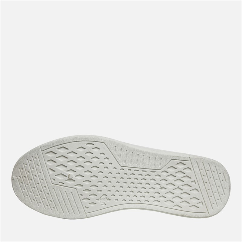 Original Penguin Junior Boys Marble Velcro Trainers White/Navy - Image 2