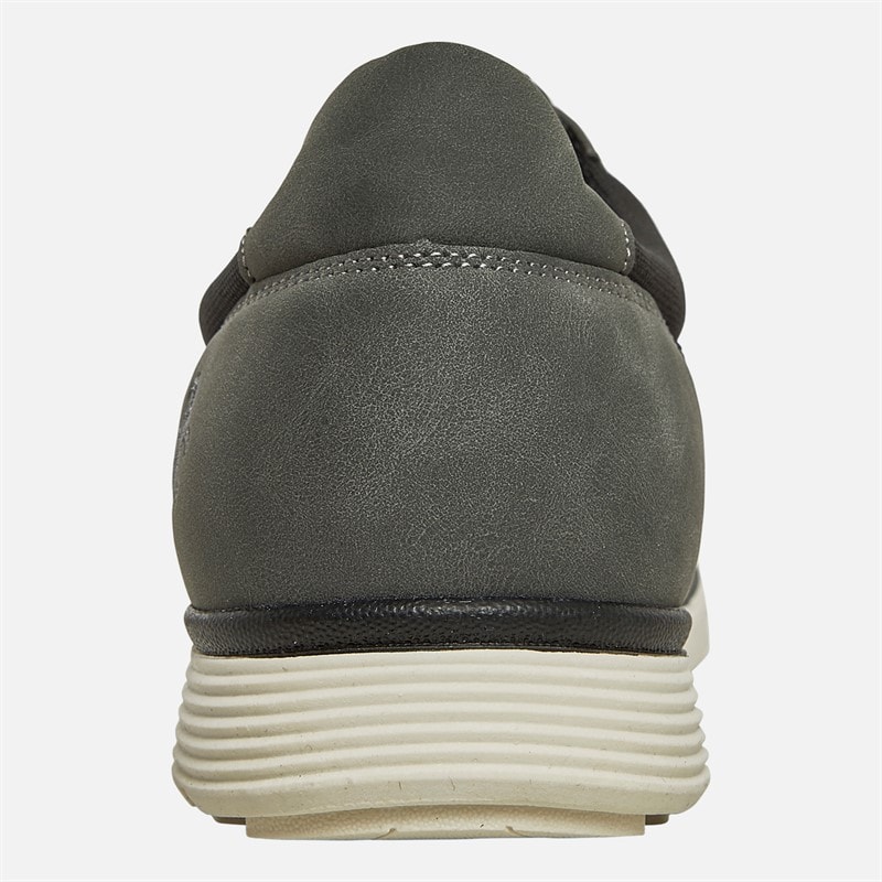 Original Penguin Mens Norse Shoes Charcoal Grey - Image 3