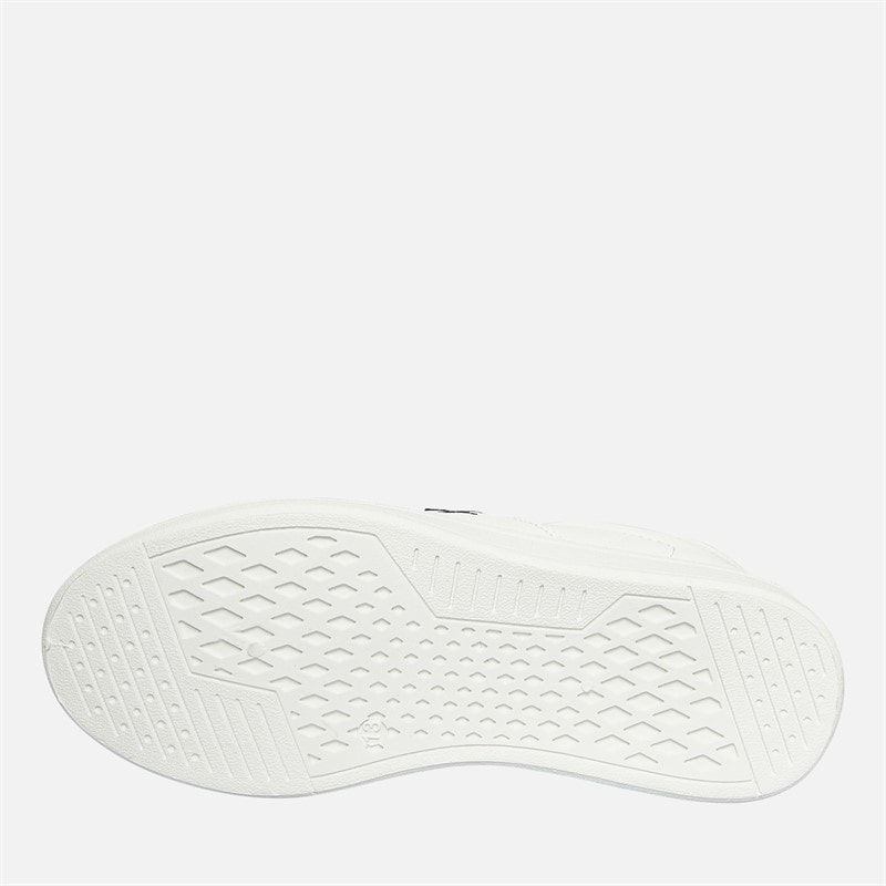 Original Penguin Junior Boys Marble Lace-Up Trainers White - Image 2