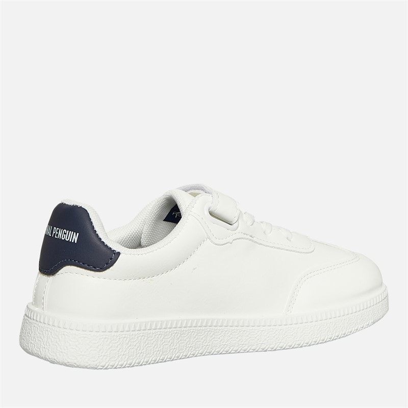 Original Penguin Infant Boys Soop Velcro Trainers White - Image 5