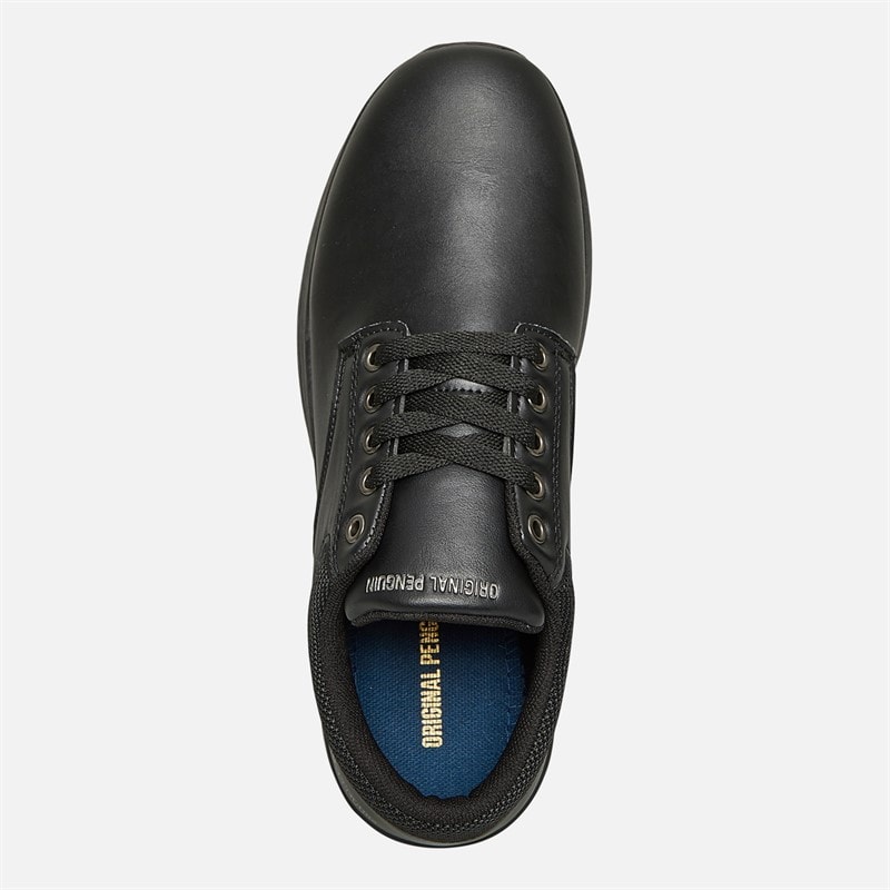 Original Penguin Mens Oak Trainers Black - Image 4