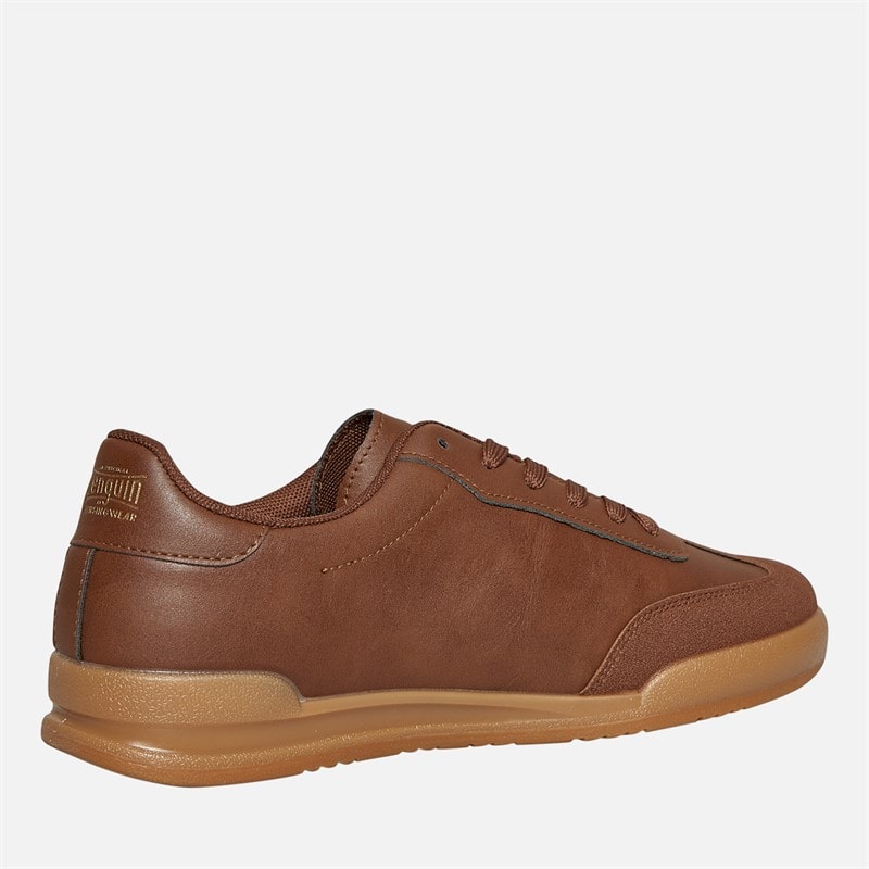 Original Penguin Mens Giovanni Trainers Tan - Image 5