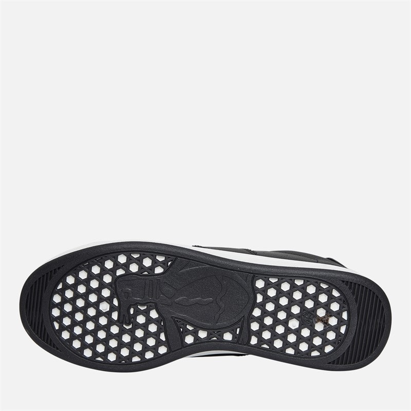 Original Penguin Mens Steadman Trainers Black/White - Image 2