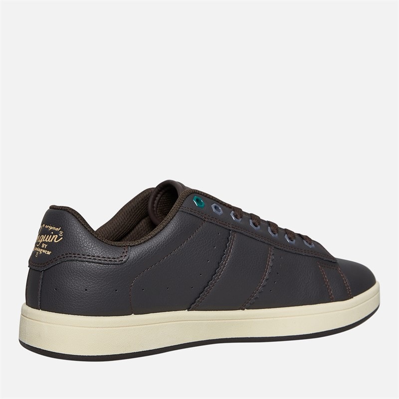 Original Penguin Mens Steadman Trainers Brown - Image 5