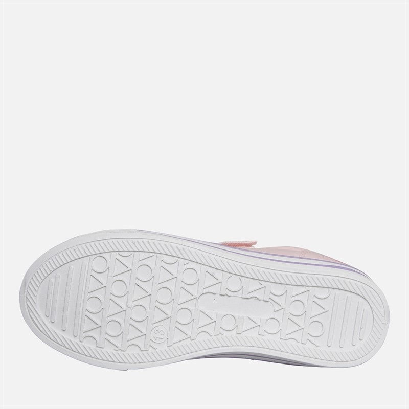 Original Penguin Girls Rainbow Trainers Pink - Image 2