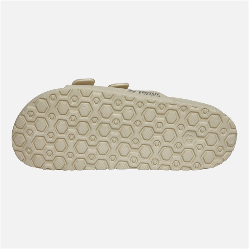 Original Penguin Womens Eden Two-Strap Sandals Stone - Image 4