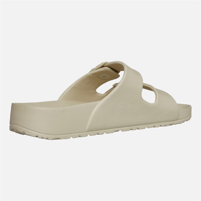 Original Penguin Womens Eden Two-Strap Sandals Stone - Image 5