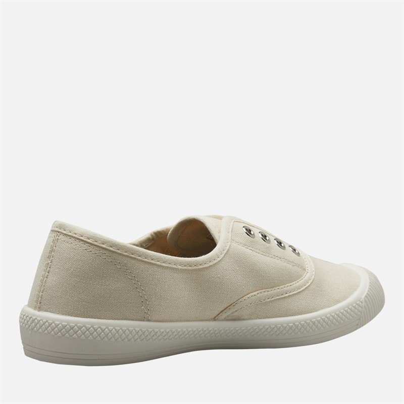 Original Penguin Womens Anita Canvas Pumps Off White - Image 5