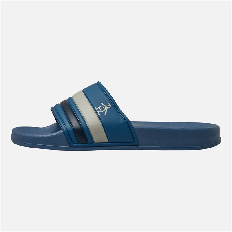 Original Penguin Mens Pier Retro Sliders Copen Blue - Image 2