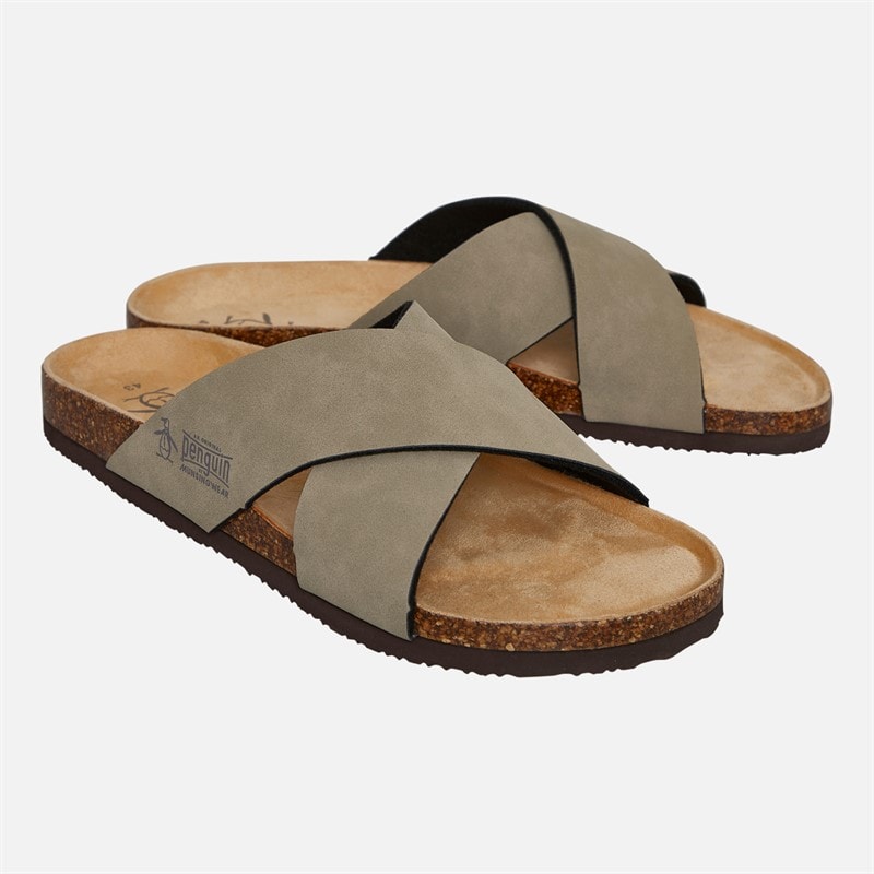 Original Penguin Mens Pack Cross Strap als Sand - Image 1