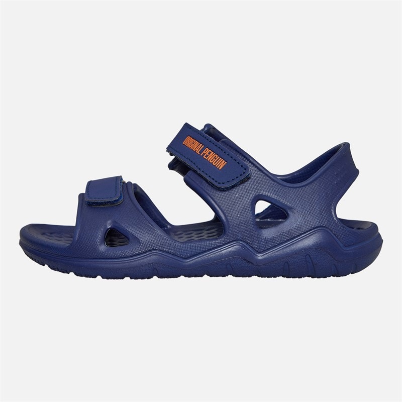 Original Penguin Boys Dipper Ankle Strap Sandals Navy - Image 2