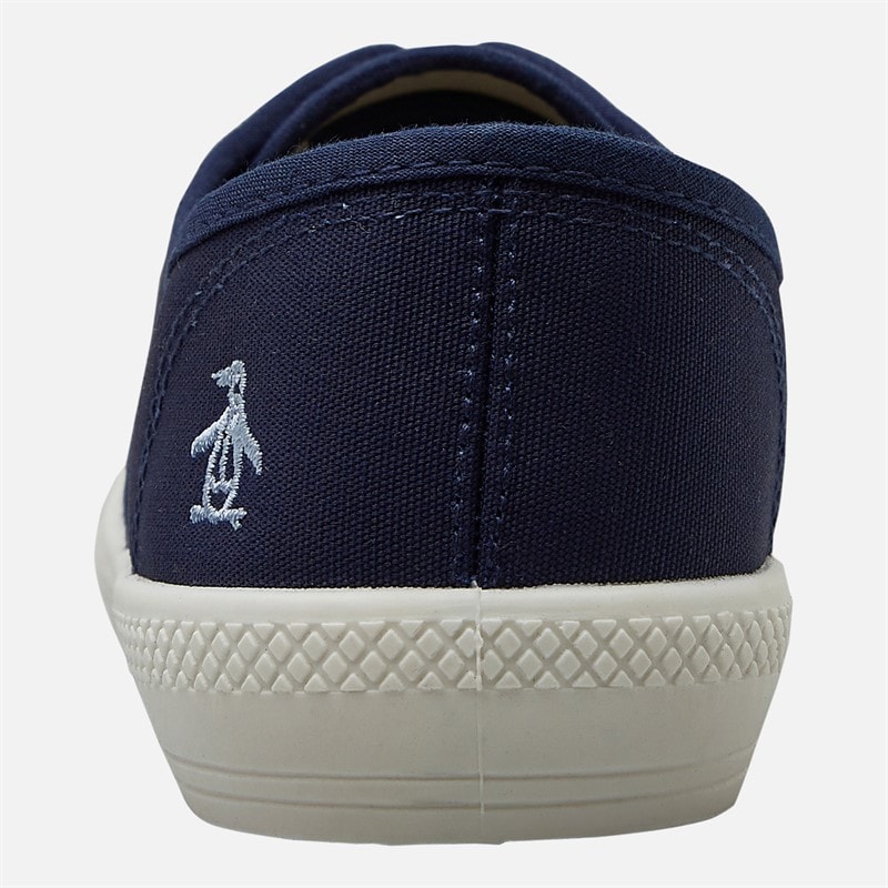 Original Penguin Womens Anita Canvas Pumps Navy - Image 4