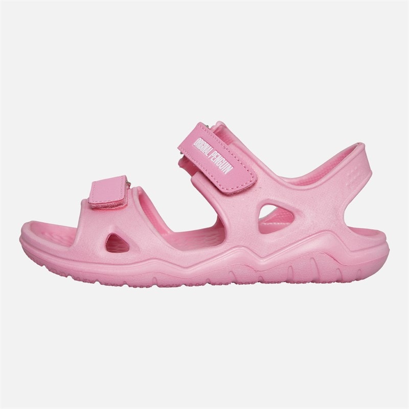 Original Penguin Girls Dipper Ankle Strap Sandals Pink - Image 2