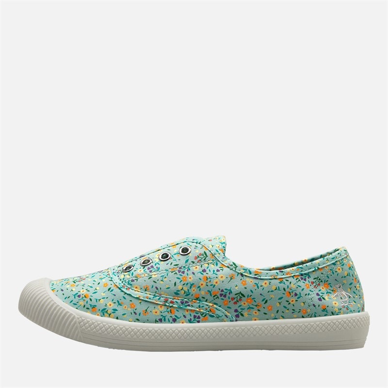 Original Penguin Womens Anita Canvas Pumps Sage - Image 2