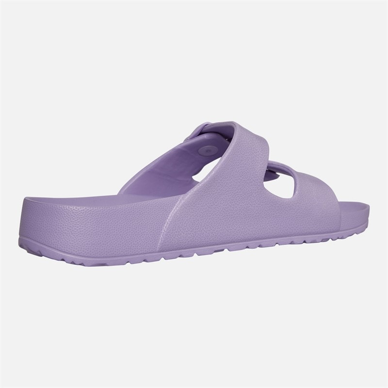 Original Penguin Womens Eden Two-Strap Sandals Lilac - Image 5