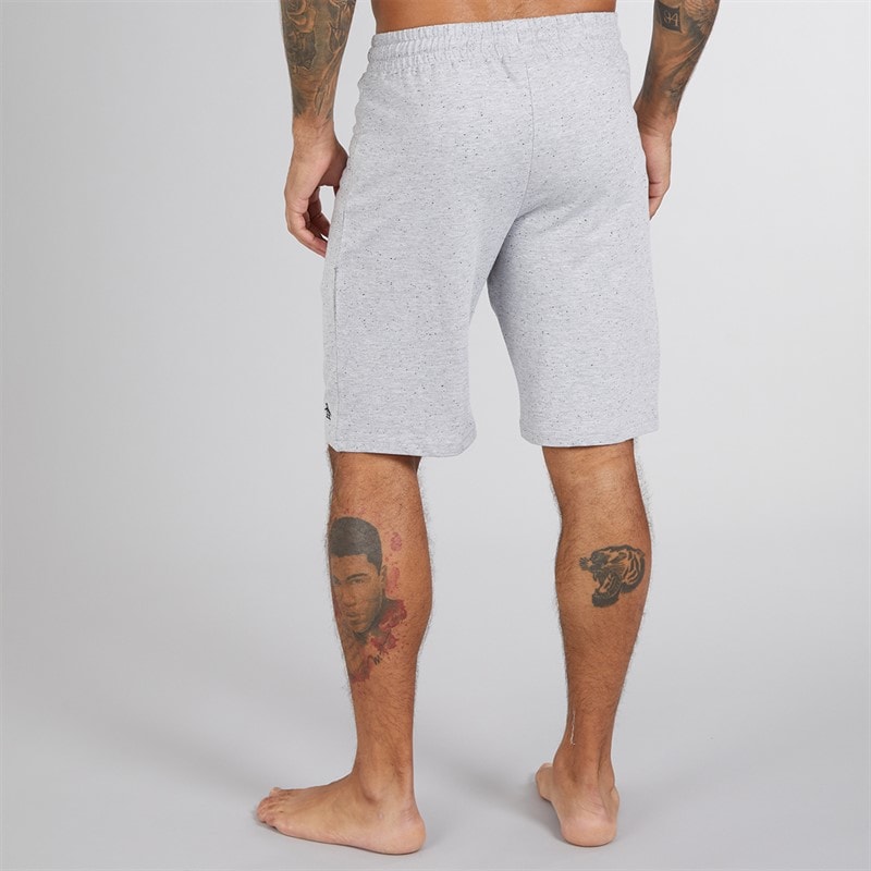 Original Penguin Mens Nepped Jersey Lounge Shorts Grey Marl/Black - Image 2