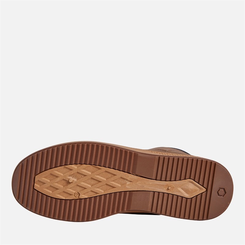 Original Penguin Mens Furrow Hi Top Trainers Chocolate - Image 2