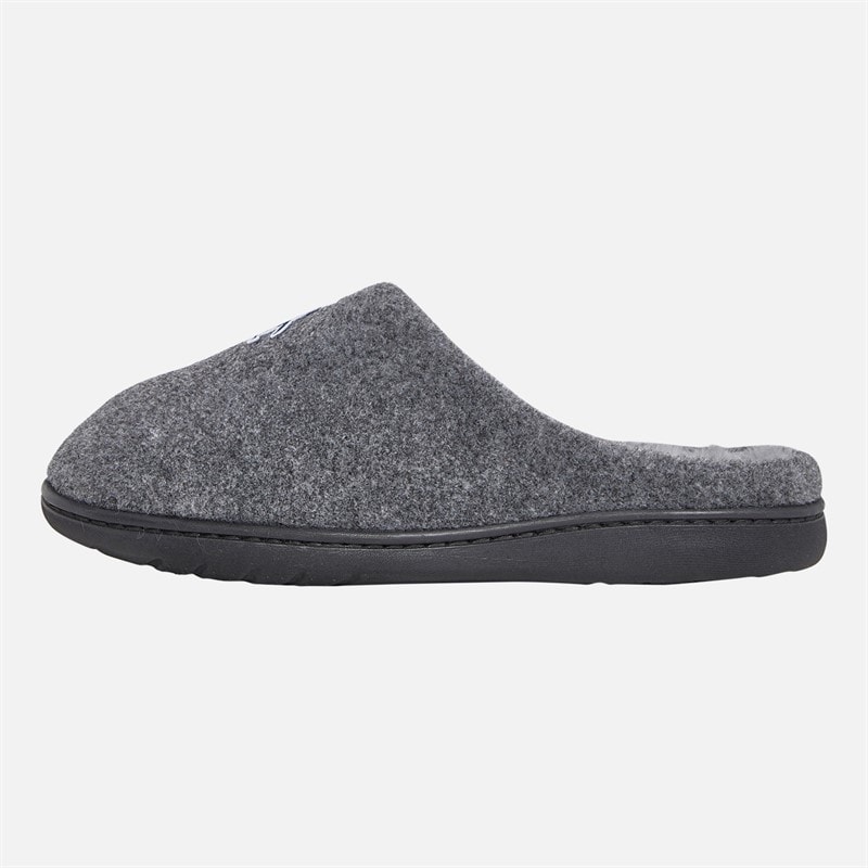 Original Penguin Mens Cushy Mule Slippers Grey - Image 2
