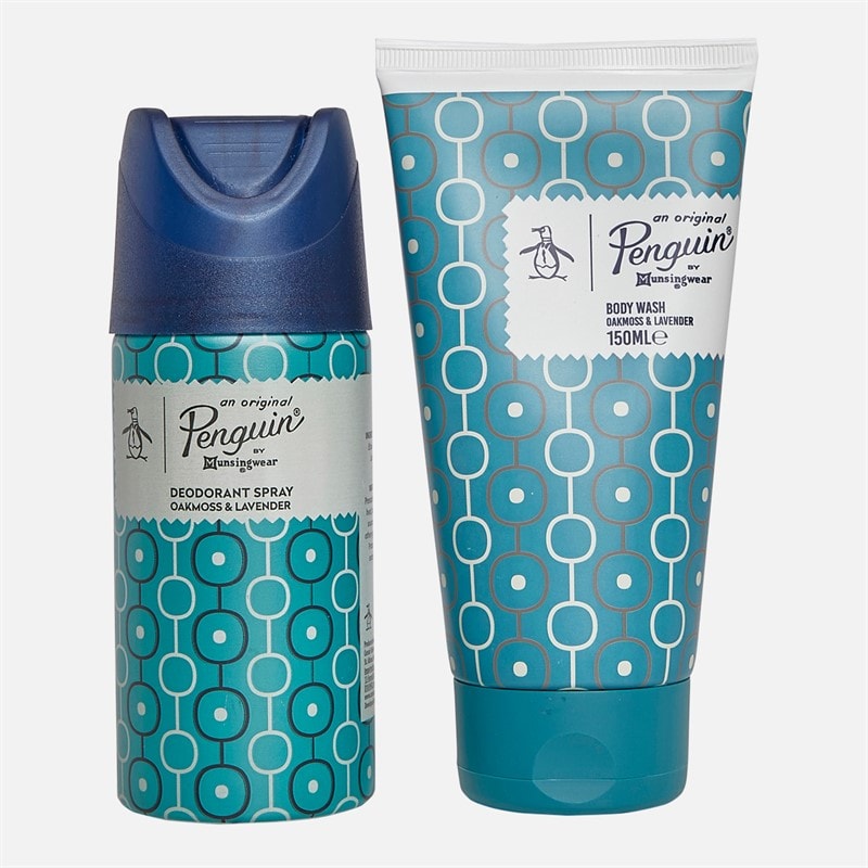 Original Penguin Mens Oakmoss And Lavendar Gift Set Multi - Image 2