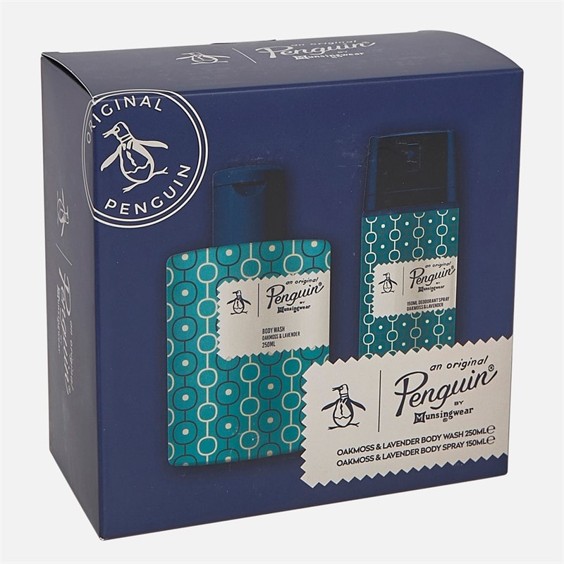 Original Penguin Mens Oakmoss And Lavendar Gift Set Multi - Image 2