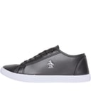 Original Penguin Mens Spartan Pu Trainers Black PU