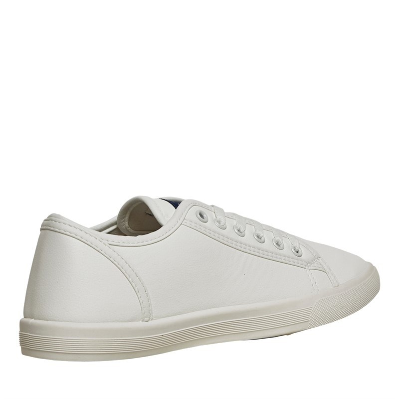 Original Penguin Mens Spartan Pu Trainers White PU - Image 5