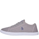 Original Penguin Mens Sparton Canvas Pumps Grey