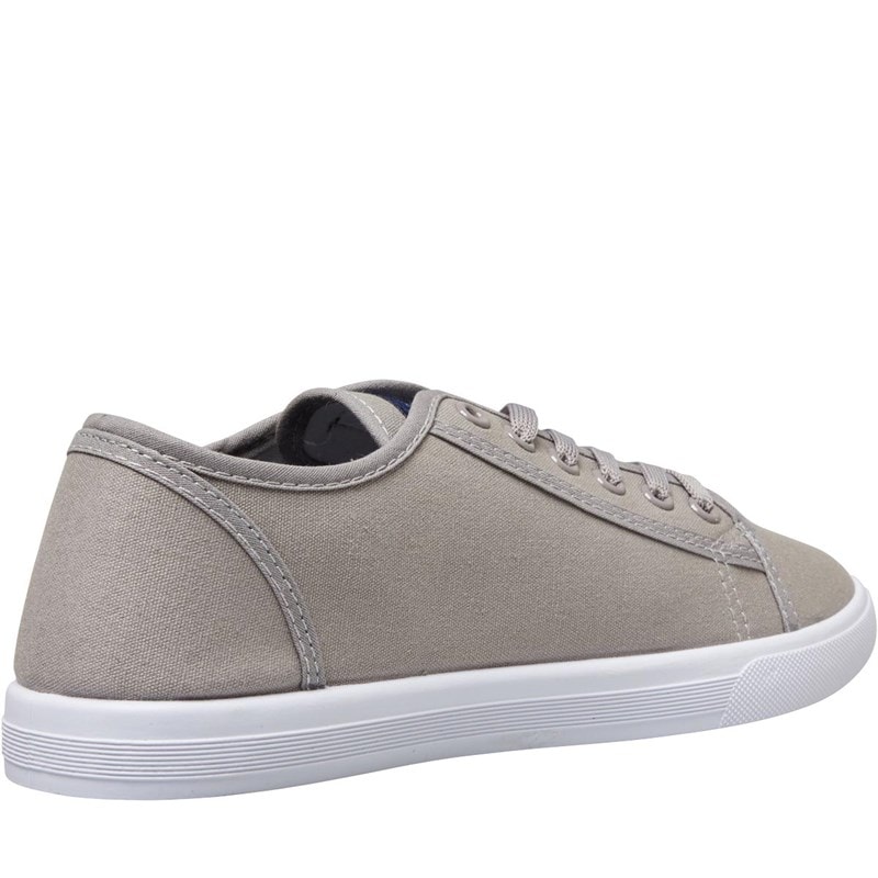 Original Penguin Mens Sparton Canvas Pumps Grey - Image 5