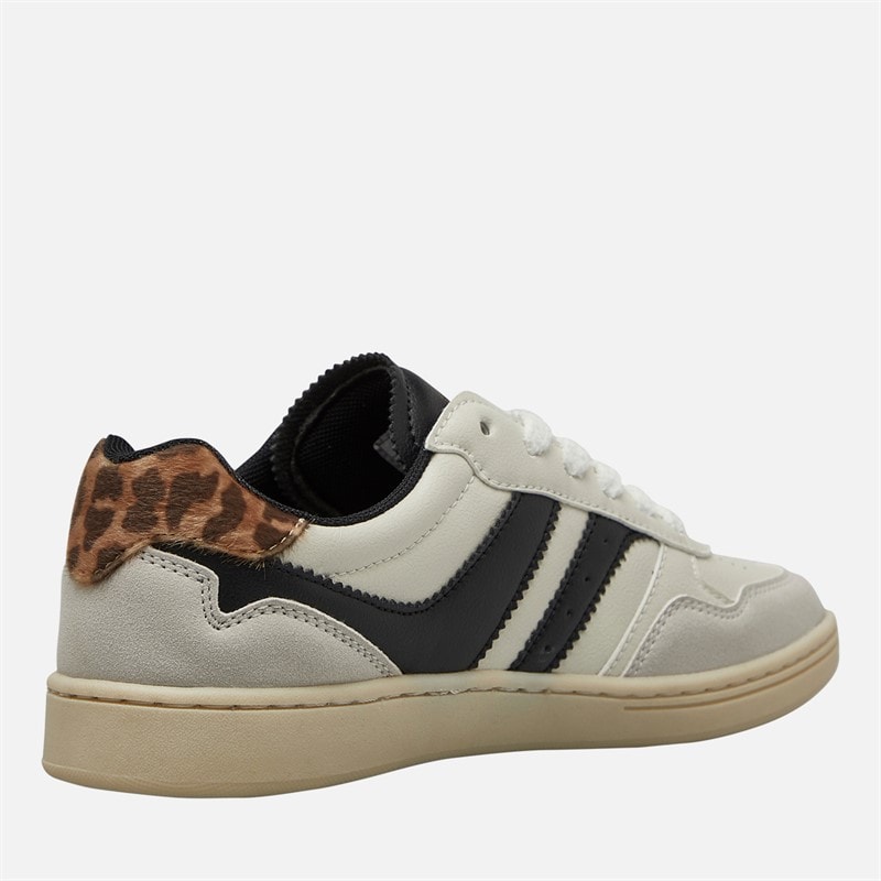 O'Neill Womens Ione Trainers Antique White/Black Antique White/ Black - Image 5