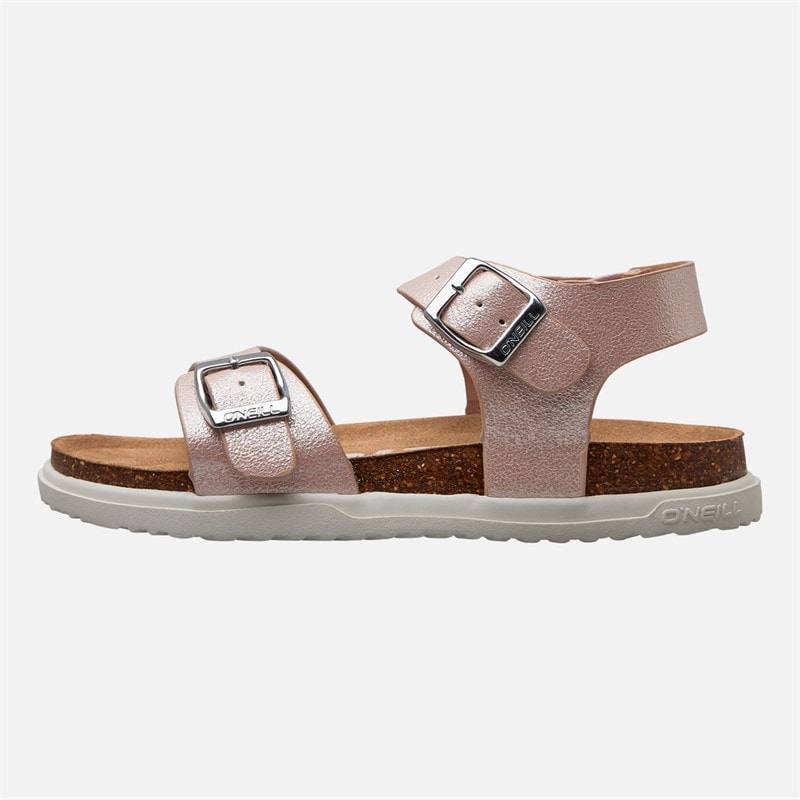 O'Neill Girls Polly Ankle Strap Sandals Peach Whip - Image 2