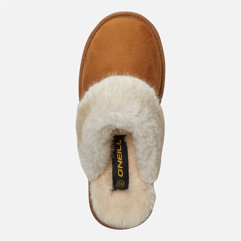 O'Neill Womens Pomino Slippers Chestnut - Image 4