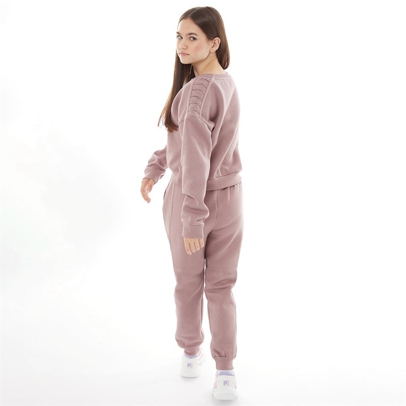 Pindydoll Girls Mia Tracksuit Dusky Rose - Image 2