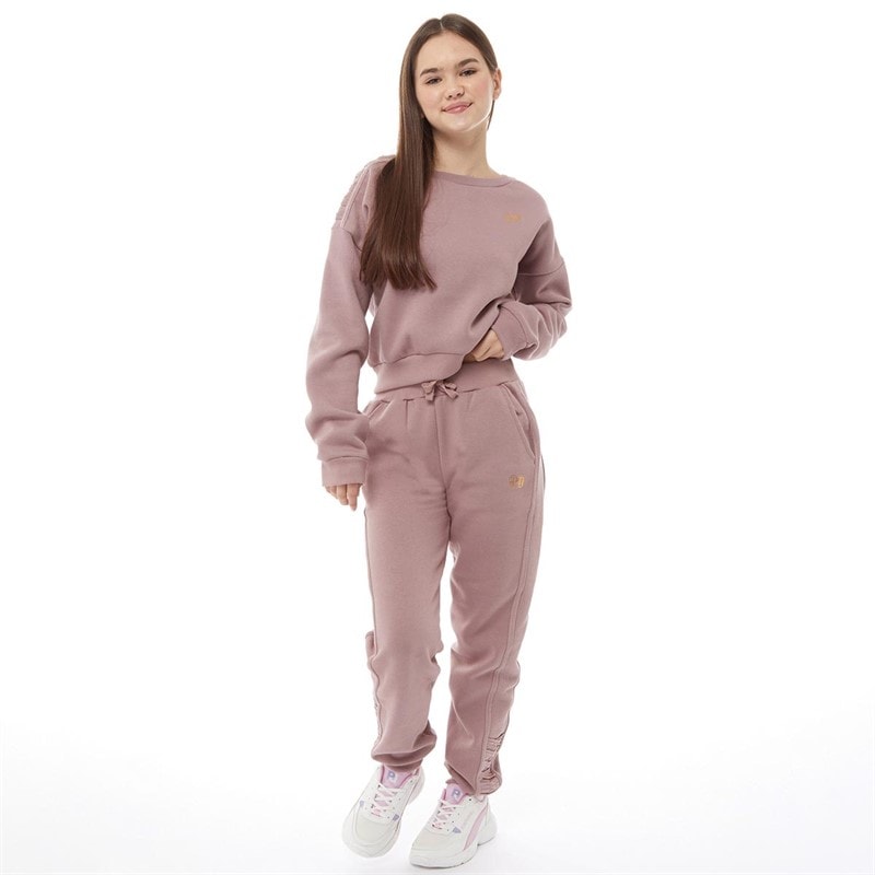 Pindydoll Girls Mia Tracksuit Dusky Rose - Image 4