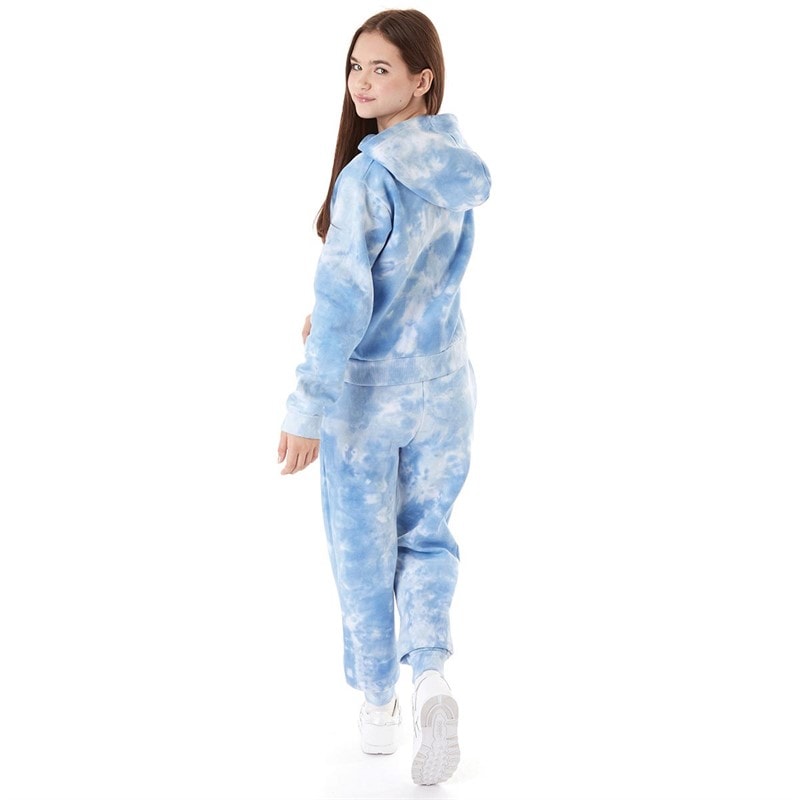 Pindydoll Girls Zara Tracksuit Blue Tie Dye - Image 2