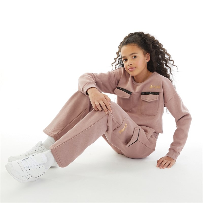 Pindydoll Girls Hayward Tracksuit Dusky Rose
