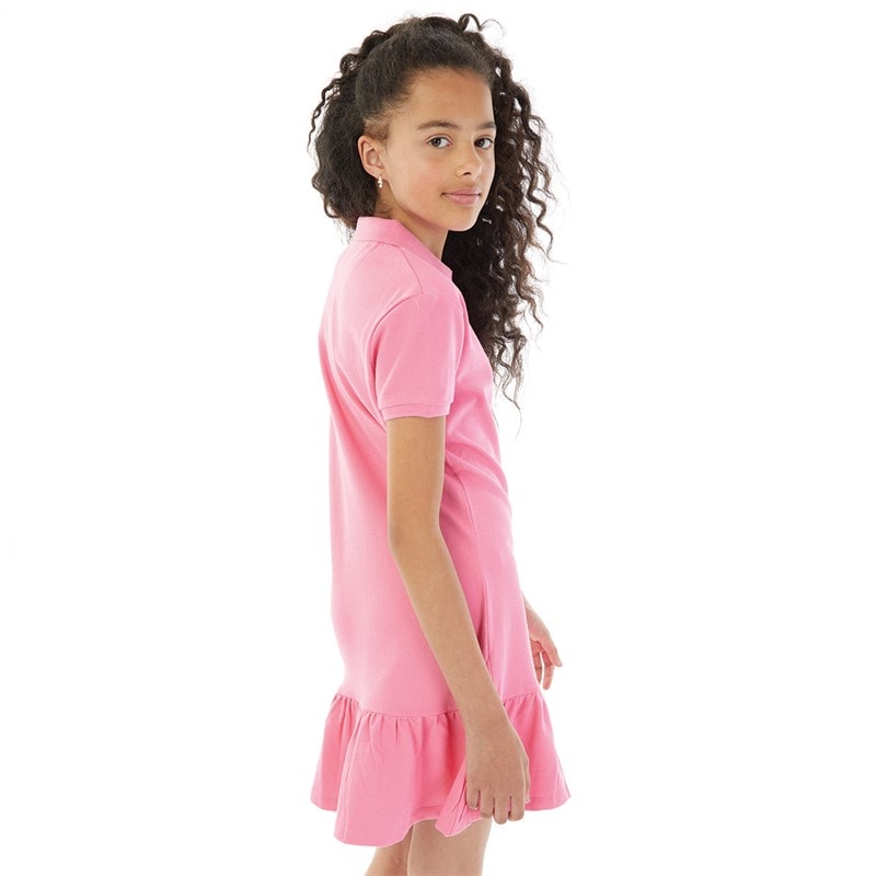 Pindydoll Girls Prairie Dress Hot Pink - Image 2