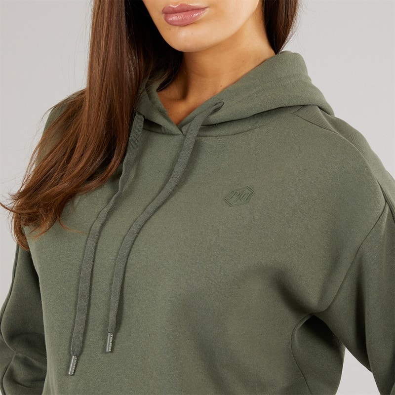 Pindydoll Womens Orla Two Piece Hoodie And Joggers Set Khaki - Image 3