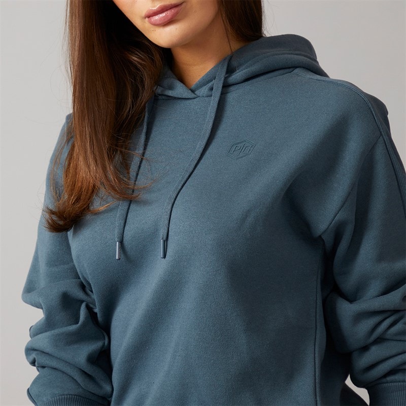 Pindydoll Womens Orla Two Piece Hoodie And Joggers Set Dark Slate - Image 3