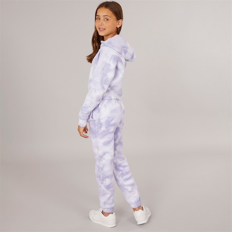 Pindydoll Girls 1/4 Zip Evelyn Tracksuit Tie Dye - Image 2