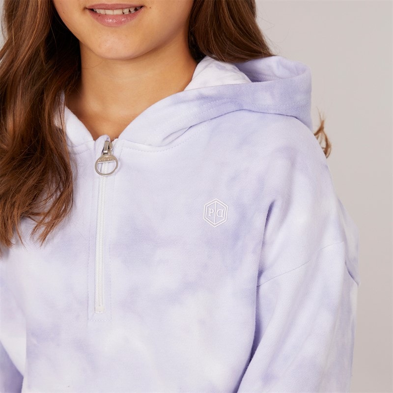 Pindydoll Girls 1/4 Zip Evelyn Tracksuit Tie Dye - Image 3