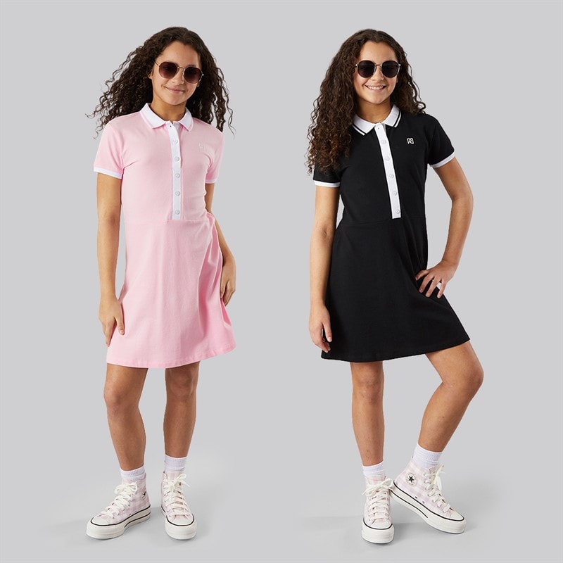 Pindydoll Girls Charity Two Pack Dresses Pink/White Pink / White - Image 4