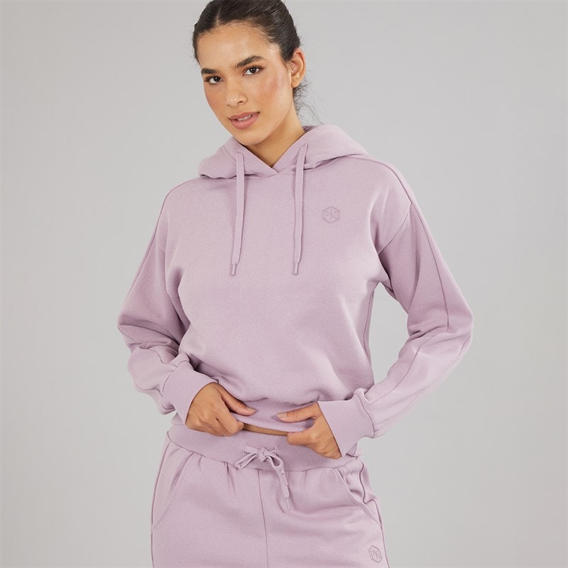 Pindydoll Womens Orla Two Piece Hoodie And Joggers Set Keepsake Lilac - Image 3