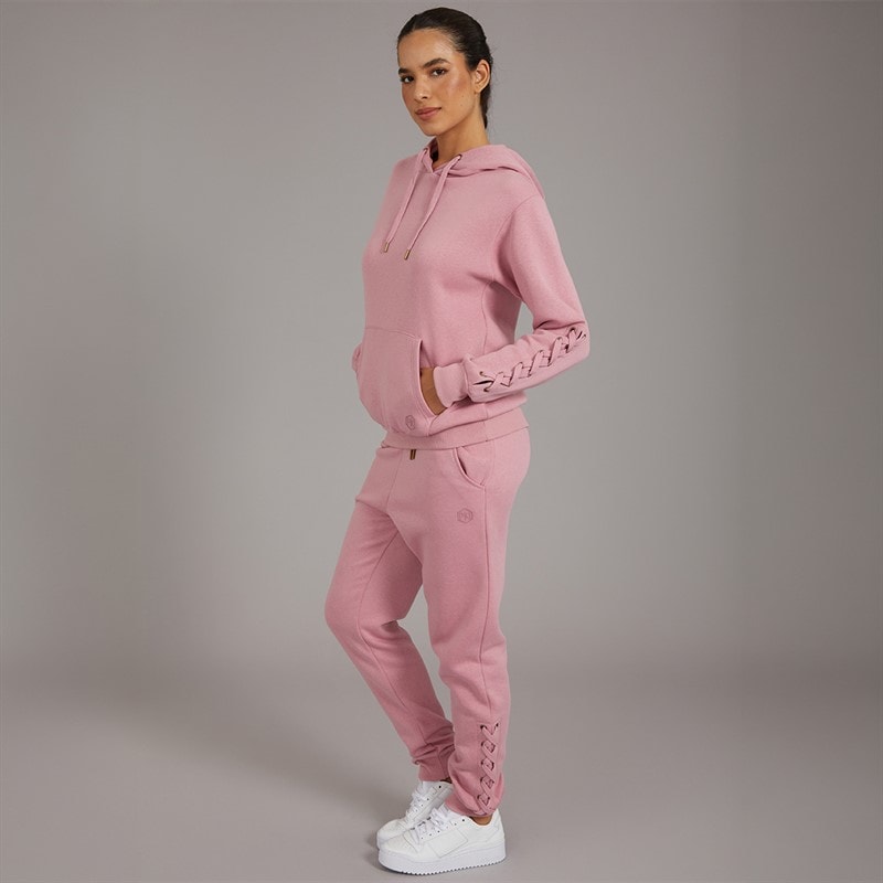 Pindydoll Womens Ellan Two Piece Hoodie And Joggers Set Rose Elegance - Image 3