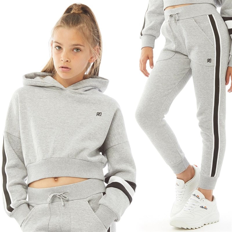 Pindydoll Girls Dee Hoodie And Joggers Set Tracksuit  Grey - Image 2