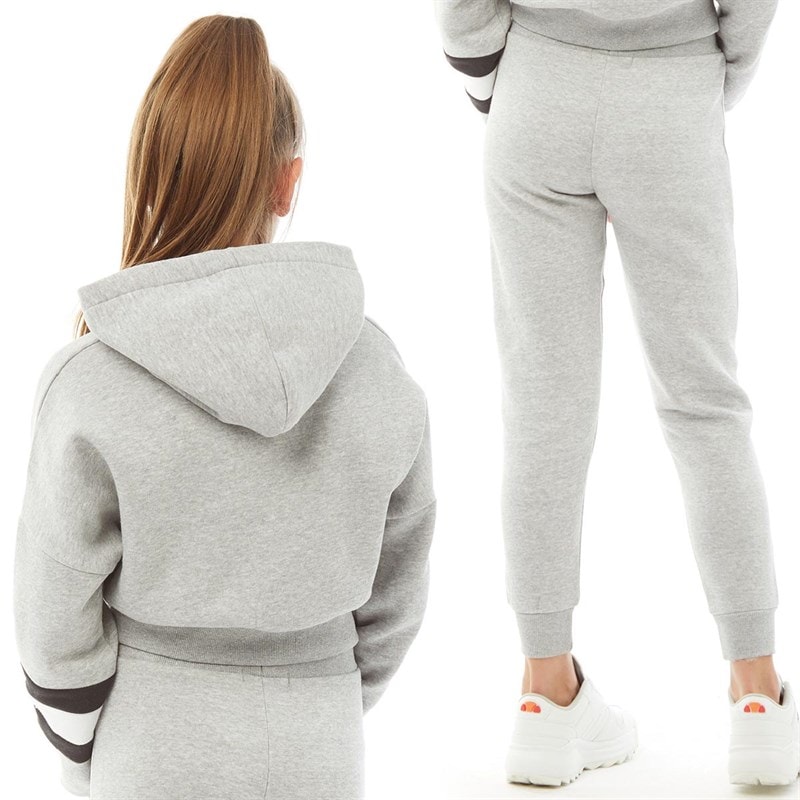 Pindydoll Girls Dee Hoodie And Joggers Set Tracksuit  Grey - Image 3