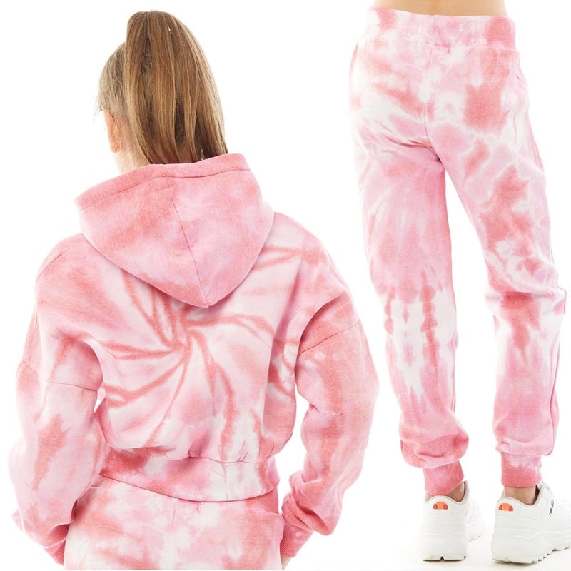 Pindydoll Girls Loren Hoodie And Joggers Set Tracksuit Pink - Image 3