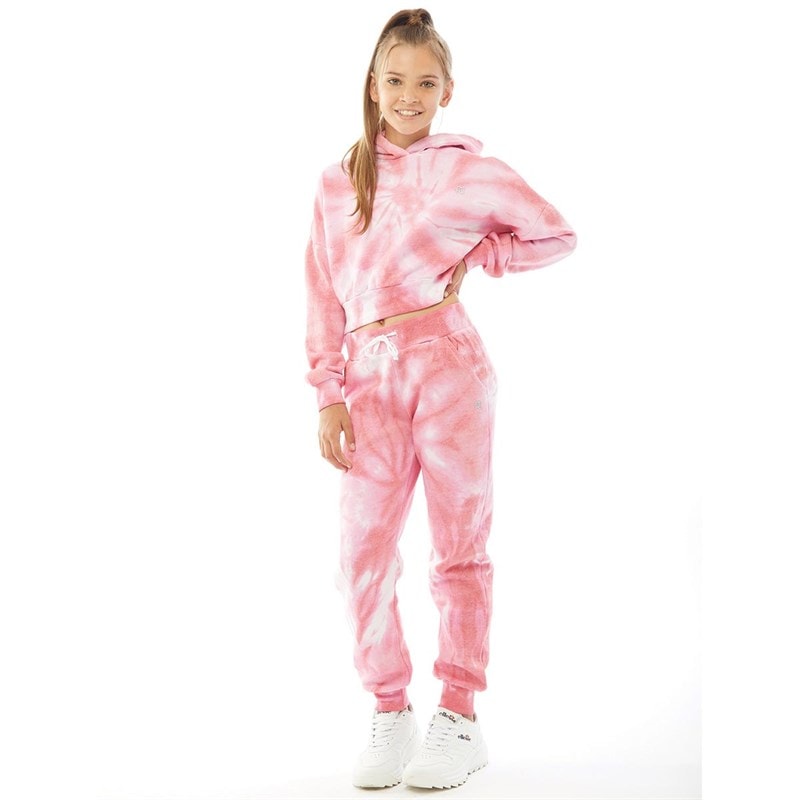 Pindydoll Girls Loren Hoodie And Joggers Set Tracksuit Pink - Image 4