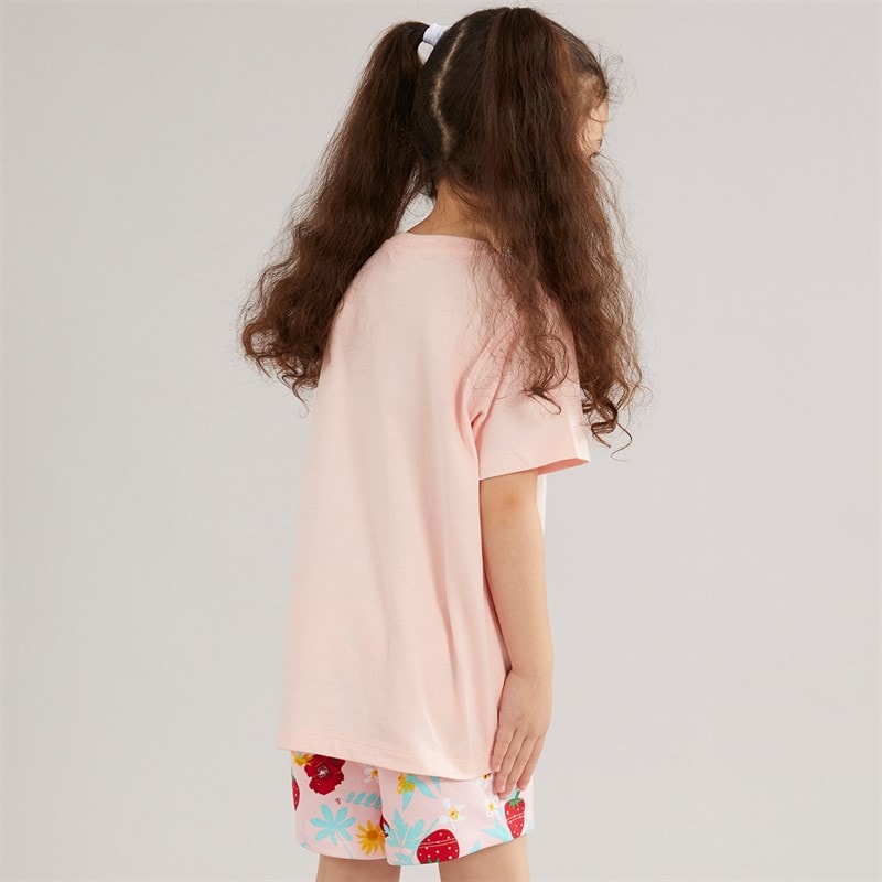 Peppa Pig Disney Girls T-Shirt And Shorts Set Pink - Image 2